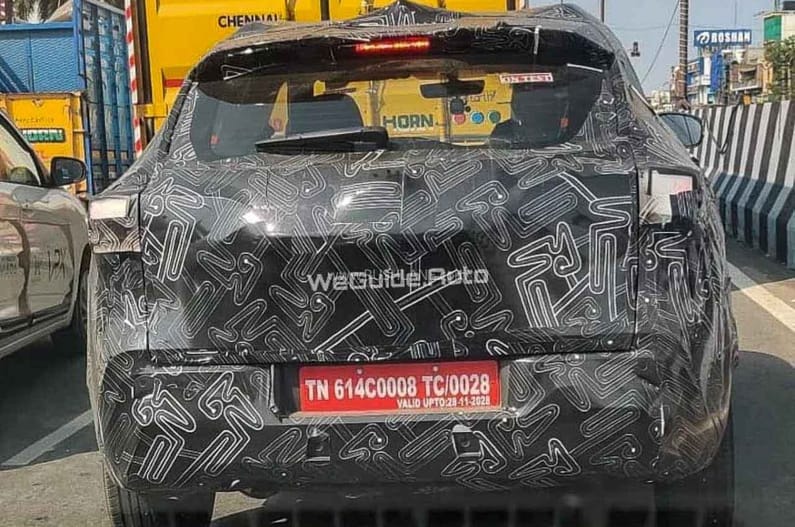 Nissan Magnite facelift spied ahead of December debut